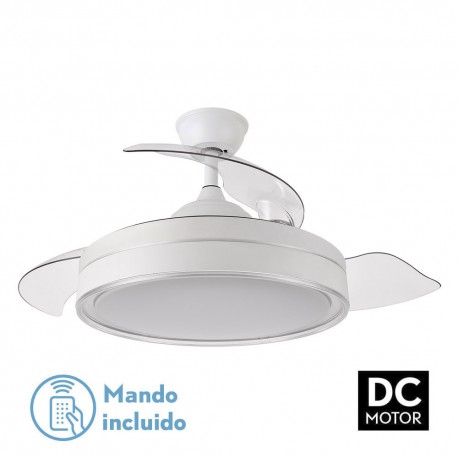 Ventilador de Techo Fabrilamp Criador Blanco Motor DC