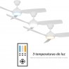 Ventilateur de plafond extérieur Sulion Dana Blanc 132cm IP66