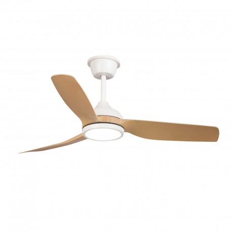 Ventilador de Techo Exterior Sulion Dana Blanco/Madera 132cm IP66