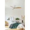 Ventilateur de plafond FARO Just Fan 128cm Blanc 3 Lames Bois Smart Fan