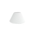 Fabrilamp CLARA E27 Abat-jour Conique Fermé Blanc 25Dx11Dx16H