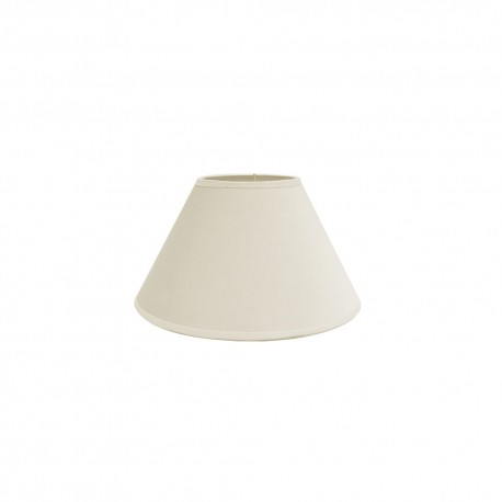 Fabrilamp CLARA E27 Abat-jour Conique Fermé Beis 25Dx11Dx16H