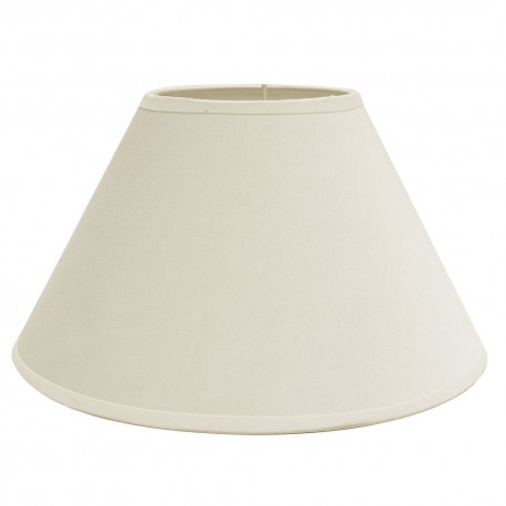 Fabrilamp CLARA E27 Abat-jour Conique Fermé Beis 45Dx23Dx29H