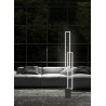 Lámpara de Pie LED Mantra Mural Blanco Luz Cálida 48W