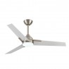Ventilateur de Plafond Fabrilamp Argestes Nickel/Blanc Ø132cm