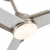 Ventilateur de Plafond Fabrilamp Argestes Nickel/Blanc Ø132cm