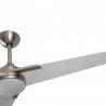 Ventilateur de Plafond Fabrilamp Argestes Nickel/Blanc Ø132cm