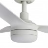 Ventilador de Techo Faro Punt 132cm Blanco Con Luz