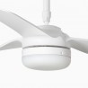Ventilador de Techo Faro Punt 132cm Blanco Con Luz