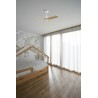 Ventilador de Techo Faro Heywood Tuya Smart Ø90cm Blanco/Haya Sin Luz