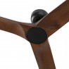 Ventilateur de Plafond Faro Heywood Tuya Ø132cm Noir/Bois Sans Lumière