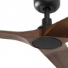 Ventilateur de Plafond Faro Heywood Tuya Ø132cm Noir/Bois Sans Lumière