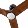 Ventilador de Techo Faro Heywood Tuya Ø132cm Negro/Madera 10W CCT