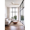 Ventilador de Techo Faro Heywood Tub Tuya 132cm Blanco/Haya Sin Luz