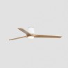 Ventilador de Techo Faro Heywood Tub 132cm Blanco/Haya 10W CCT