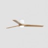 Ventilador de Techo Faro Heywood Tub 132cm Blanco/Haya 10W CCT