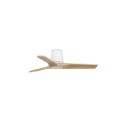Ventilador de Techo Faro Heywood Tub 90cm Blanco/Haya Sin Luz