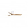Ventilador de Techo Faro Heywood Tub 90cm Blanco/Haya Sin Luz