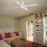Ventilador de Techo LED Faro Fraser Tuya Smart Ø120cm Blanco 16W 3000k