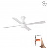Ventilador de Techo LED Faro Fraser Tuya Smart Ø120cm Blanco 16W 3000k