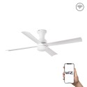 Ventilador de Techo LED Faro Fraser WiZ Smart Ø120cm Blanco 16W 3000k