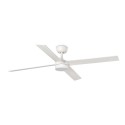 Ventilador de Techo Faro Rudder L4 Ø132cm Blanco Palas Blanco/Madera
