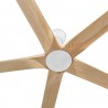Ventilateur de Plafond Faro Bigwood Tuya Ø200cm Blanc/Pin Sans Lumière