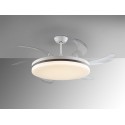 Ventilador de Techo Retráctil Schuller Vento Maxi Blanco Dimable
