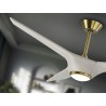 Ventilador de Techo Schuller Alisios Blanco/Bronce Dimable Ø152cm