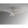 Ventilador de Techo Schuller Alisios Blanco/Bronce Dimable Ø152cm