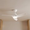 Ventilador de Techo Sulion Diehl M 107cm Blanco 3 palas Con luz