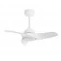 Ventilador de Techo Sulion Diehl S 76cm Blanco 3 palas Con luz