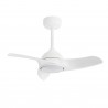 Ventilador de Techo Sulion Diehl S 76cm Blanco 3 palas Con luz