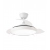 Ventilador de Techo LED Jueric Invest Sidney Blanco 107cm Con Luz