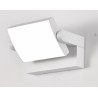 Aplique de Pared para Exterior Mantra Cooper Blanco 20W 3000k Basculante