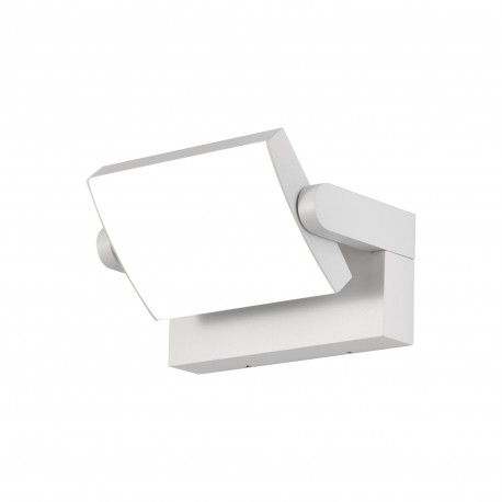 Aplique de Pared para Exterior Mantra Cooper Blanco 20W 3000k Basculante