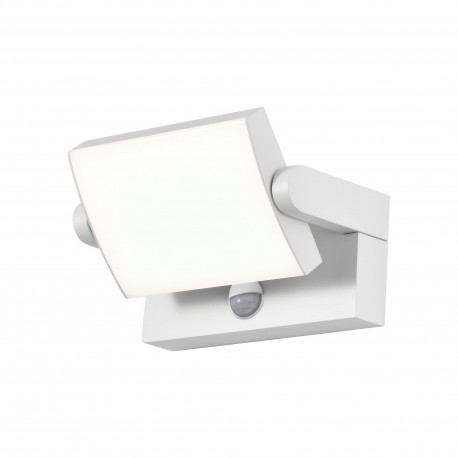 Aplique de Pared para Exterior Cooper Sensor Blanco 20W Basculante
