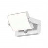 Aplique de Pared para Exterior Cooper Sensor Blanco 20W Basculante