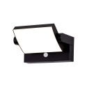 Aplique de Pared para Exterior Cooper Sensor Negro 20W Basculante
