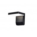 Aplique de Pared para Exterior Mantra Cooper Negro 20W 3000k Orientable