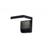 Aplique de Pared para Exterior Mantra Cooper Negro 20W 3000k Orientable