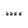 Aplique de Pared para Exterior Cooper Sensor Blanco 20W Orientable