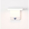 Aplique de Pared para Exterior Cooper Sensor Blanco 20W Orientable