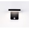 Aplique de Pared para Exterior Cooper Sensor Negro 20W Orientable