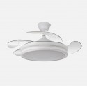 Ventilador de Techo Led Retractil Bayomo Motor DC Blanco Ø107cm