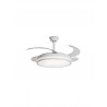 Ventilador de Techo Retráctil Vera DC Blanco Ø108cm 4 Palas Con Luz