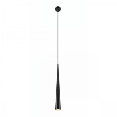 Lámpara Colgante LED Fs Lux Kono Negro 1 Mini GU10 Ø3.9cm
