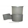 Aplique aluminio exterior 1L.