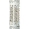 COLGANTE FAROL ARABE BLANCO