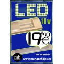 REGLETA PLAFON LED 18W